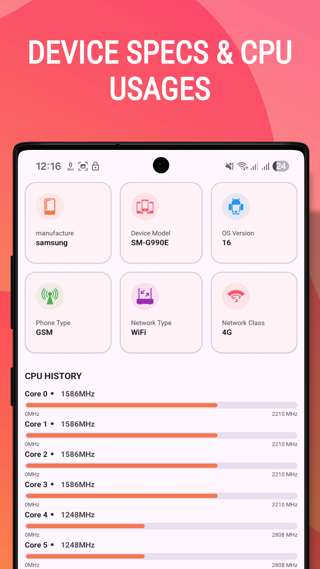 5G LTE Enabler screenshot