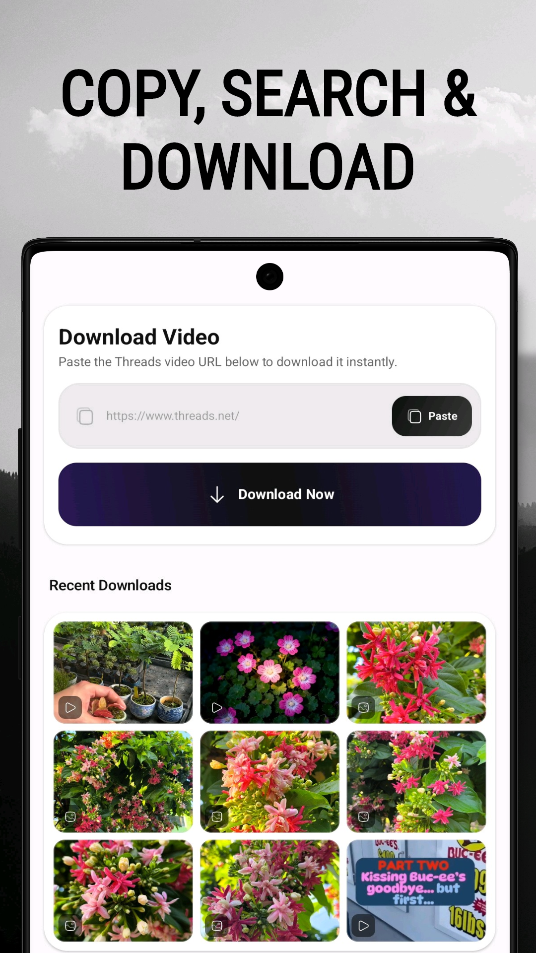 Threads Video Downloader screenshot